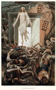 The Resurrection, c1890. Artist: James Tissot The Resurrection, c1890. Artist: James Tissot