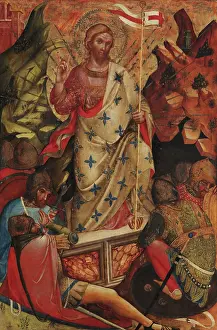 Easter Prints: The Resurrection of Christ, 1371. Creator: Veneziano, Lorenzo (active 1356-1372)