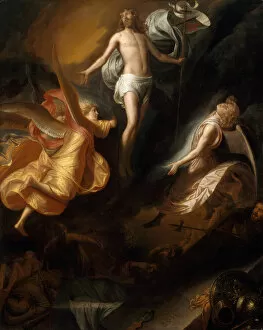 Magic Collection: Resurrection of Christ, 1665 / 70. Creator: Samuel van Hoogstraten