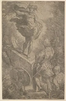 Risen Prints: Resurrection, early 16th century. Creator: Parmigianino