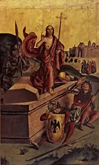 Resurrection of Jesus Christ, work by Pedro Berruguete