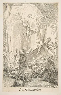 Jacques Gabriel Prints: Resurrection. n. d. Creators: Claude Gillot, Jacques Gabriel Huquier