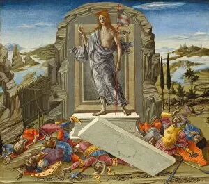 Giovanni Gallery: The Resurrection, probably 1491. Creator: Benvenuto di Giovanni