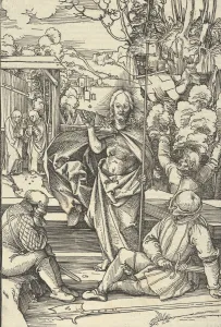 Hans Schäufelein Prints: The Resurrection, from Speculum passionis domini nostri Ihesu Christi, 1507
