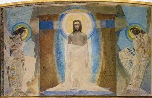 Salvation Gallery: The Resurrection (Triptych), 1887. Artist: Vrubel, Mikhail Alexandrovich (1856-1910)