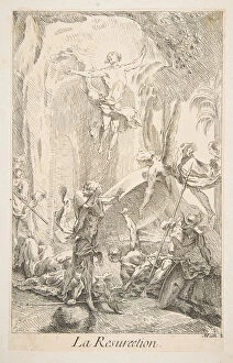 Ascending Gallery: Resurrection.n.d. Creators: Claude Gillot, Jacques Gabriel Huquier