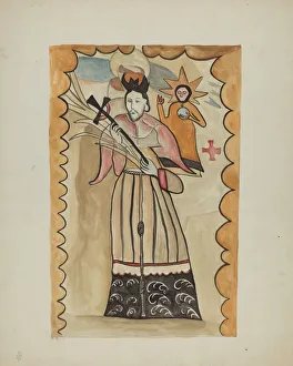 Retablo, 1935 / 1942. Creator: E. Boyd