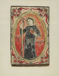 Retablo, 1937. Creator: Ranka S. Woods