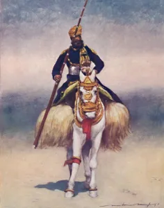 A Retainer from Alwar, 1903. Artist: Mortimer L Menpes