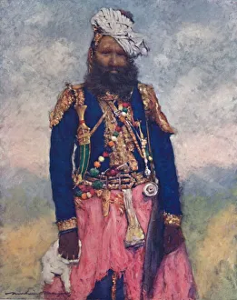 Madhya Pradesh Prints: A Retainer from Rajgargh, 1903. Artist: Mortimer L Menpes