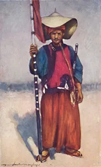 Adam And Charles Prints: A Retainer of the Shan Chiefs, 1903. Artist: Mortimer L Menpes
