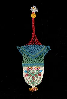 Pouch Prints: Reticule, American, 1820-40. Creator: Unknown