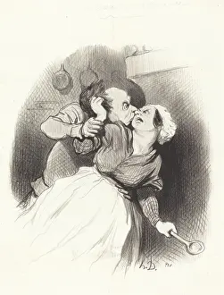 Power Prints: Un retour de jeunesse, 1845. Creator: Honore Daumier