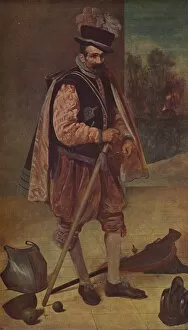 Diego Velazquez Gallery: Retrato del bufon Don Juan De Austria, (The Jester Don John of Austria), 1632, (c1934)