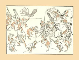 Anderson Collection: Retribution, the Rats and the Cat, 1878, (1886)
