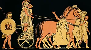Return Prints: The Return of Agamemnon, 1880. Artist: Flaxman