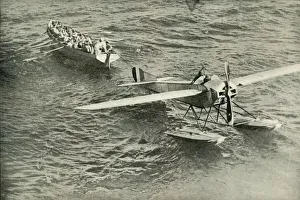 Seaplane Prints: The Return to the Dove to the Ark, (1919). Creator: Unknown
