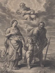 Boetius Adams Prints: The Return from Egypt, 1595-1659. Creator: Boetius Adams Bolswert