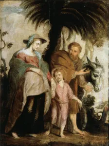 The Return from Egypt, 1614. Artist: Peter Paul Rubens