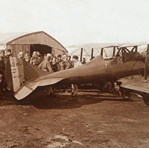 Return of fighter plane, c1914-c1918 Return of fighter plane, c1914-c1918