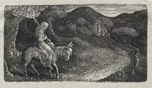The Return Home, 1829. Creator: Edward Calvert (British, 1799-1883)
