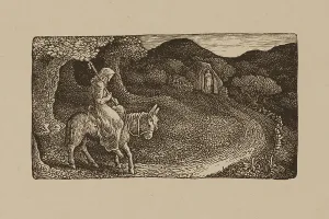 Calvert Edward Prints: The Return Home, 1830. Creator: Edward Calvert