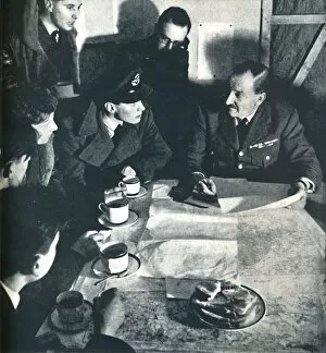Commanding Officer Gallery: Return: Interrogation, 1941. Artist: Cecil Beaton