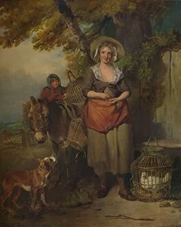 Frederic Gordon Roe Collection: The Return from Market, 1786, (1938). Artist: Francis Wheatley