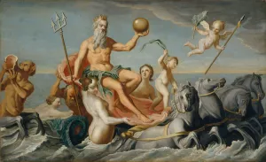 Hippocampi Prints: The Return of Neptune, ca. 1754. Creator: John Singleton Copley