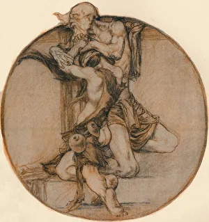 Relieved Gallery: Return of the Prodigal, c20th century (1914-1915). Artist: Charles Sargeant Jagger