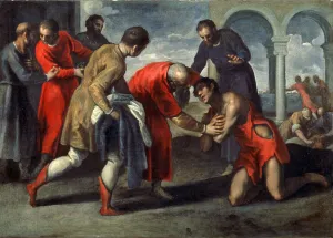 Images Dated 15th June 2010: Return of the Prodigal Son, after 1600. Artist: Jacopo Palma