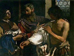 Mercy Prints: The Return of the Prodigal Son, 1628. Creator: Guercino (1591-1666)
