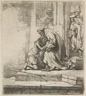 The Return of the Prodigal Son, 1636. Creator: Rembrandt Harmensz van Rijn