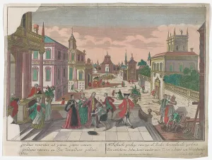 Probst Georg Balthasar Prints: Return of the prodigal son, 1742-1801. Creator: Anon