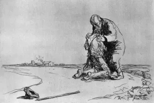Jean Louis Prints: The Return of the Prodigal Son, 1925. Artist: Jean Louis Forain