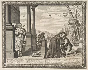 Return of the Prodigal Son, ca. 1636. Creator: Abraham Bosse