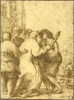 Laid Card Prints: Return of the Prodigal Son, n.d. Creator: Unknown