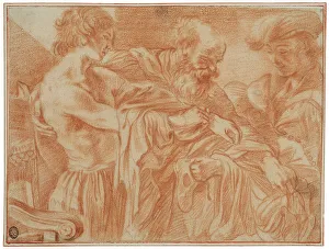 The return of the prodigal son, unknown date. Creator: Anon