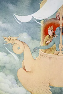 Sita Prints: The return of Rama, 1913. Artist: K Venkatappa