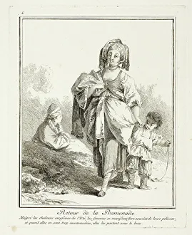Northern Prints: Return Walk, plate four from Suite de Divers Habillements de Peuples du Nord
