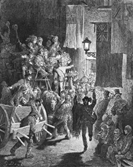 Derby Day Prints: Returning Home, 1872. Creator: Gustave Doré