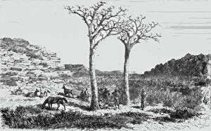 'Returning from a Trading Trip; Life in a South African Colony', 1875. Creator: Unknown
