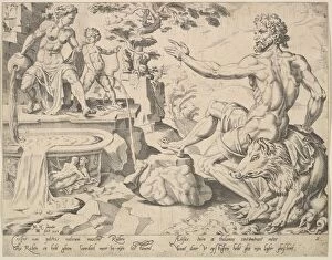 Van Heemskerck Maerten Gallery: Reuben [Genesis 49: 3-4], from the series The Twelve Patriarchs, 1550