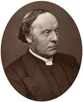 Rev Alfred Barry, DD, DCL, Principal of Kings College London, 1883. Artist: Lock & Whitfield