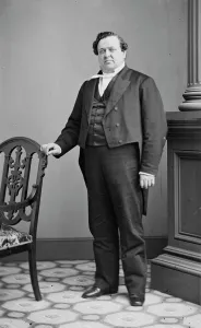 Glass Negatives 1850 1870 Gmgpc Gallery: Rev. Canfield, between 1855 and 1865. Creator: Unknown