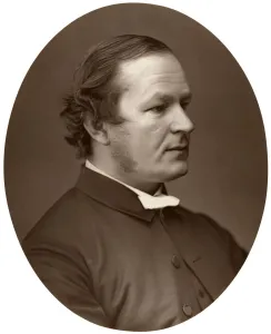 Rev Canon Farrar, DD, FRS, Canon of Westminster, 1876. Artist: Lock & Whitfield