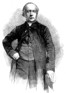The Rev. Charles Prest, president of the Wesleyan Methodist Society, 1862. Creator: Unknown
