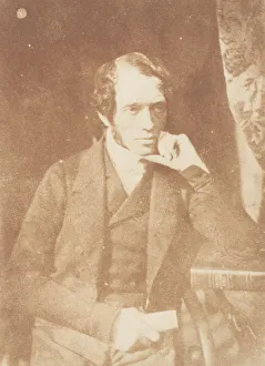 David Octavius Prints: Rev D. T. K. Drummond, 1843-47. Creators: David Octavius Hill, Robert Adamson