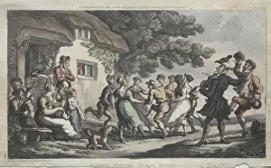Thomas Rowlandson British Prints: The Rev. Dr. Syntax Rural Sport, 1813. Creator: Thomas Rowlandson (British, 1756-1827)