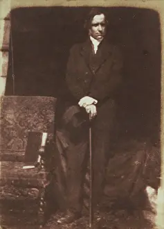 Reverend Prints: Rev Dr Thomas Guthrie, 1843-1847. Creator: Hill & Adamson